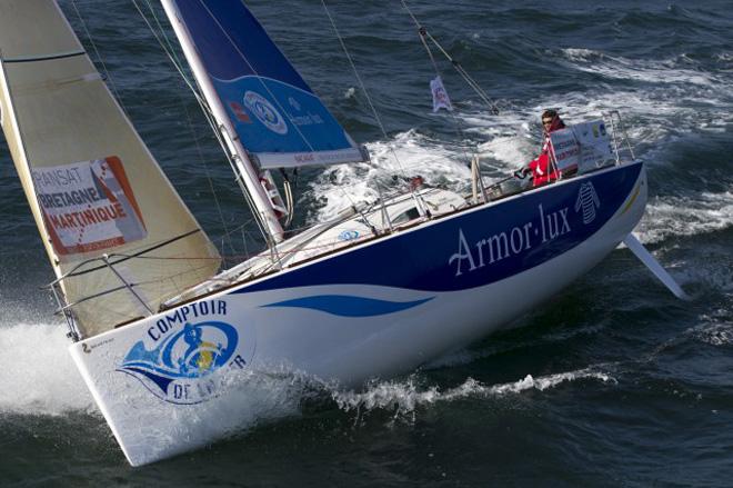 Erwan Tabarly (Armor Lux - Comptoir de la Mer) - 2013 Transat Bretagne Martinique © Alexis Courcoux